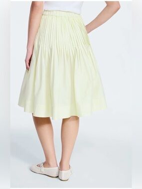 NWT Free Assembly Pintuck Pleated Midi
Skirt XXL 20 ~ Yellow